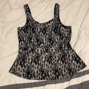 Lace Pendulum Tank top